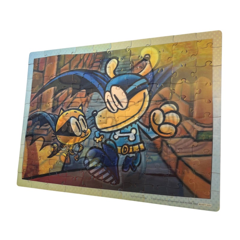 University Games, Dog Man Adventures Lenticular 100 Piece Puzzle - Image 4